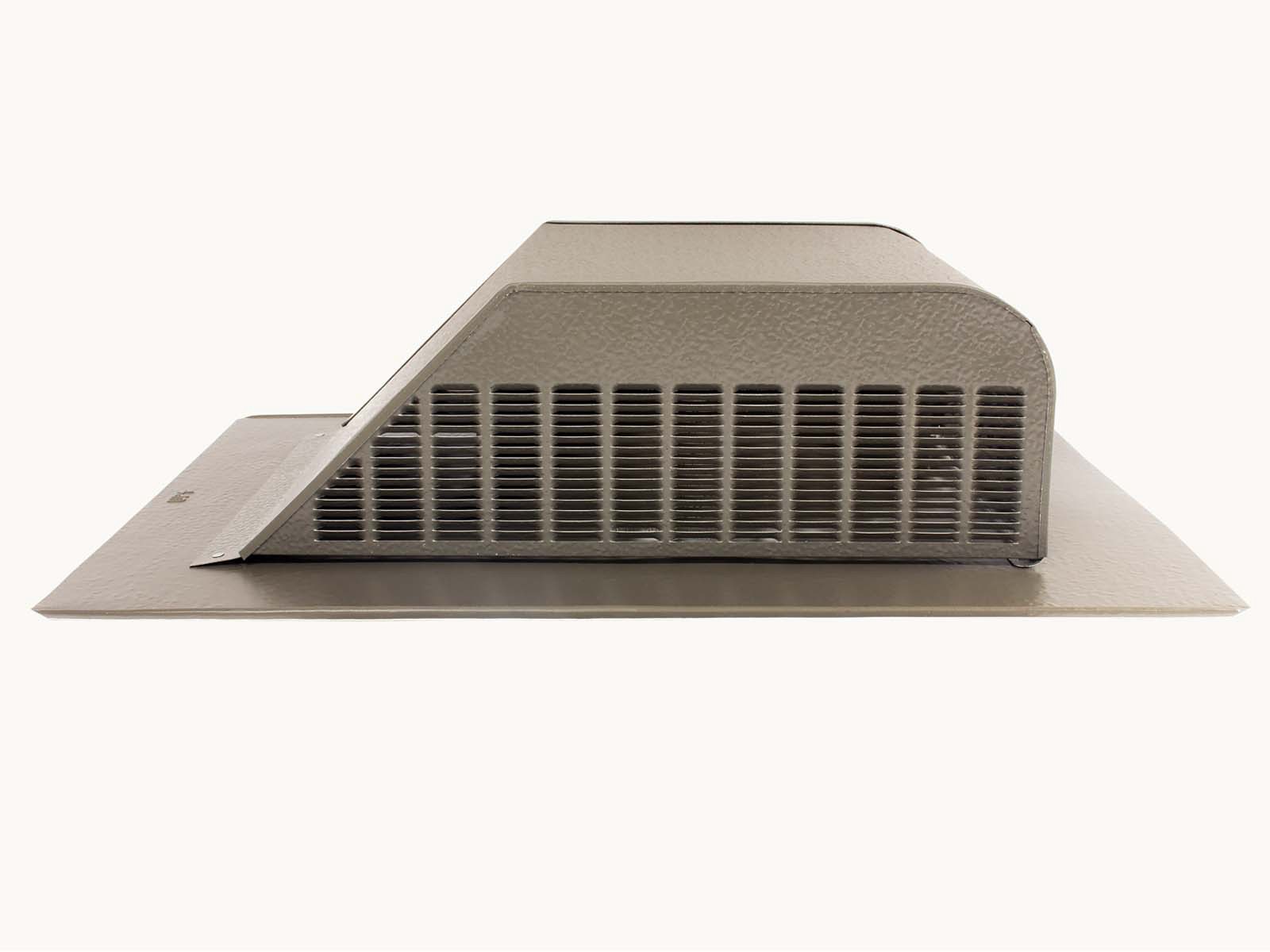 slide 3 of 6, Air Vent Weatherwood Aluminum Slant-back Roof Louver, 1 ct