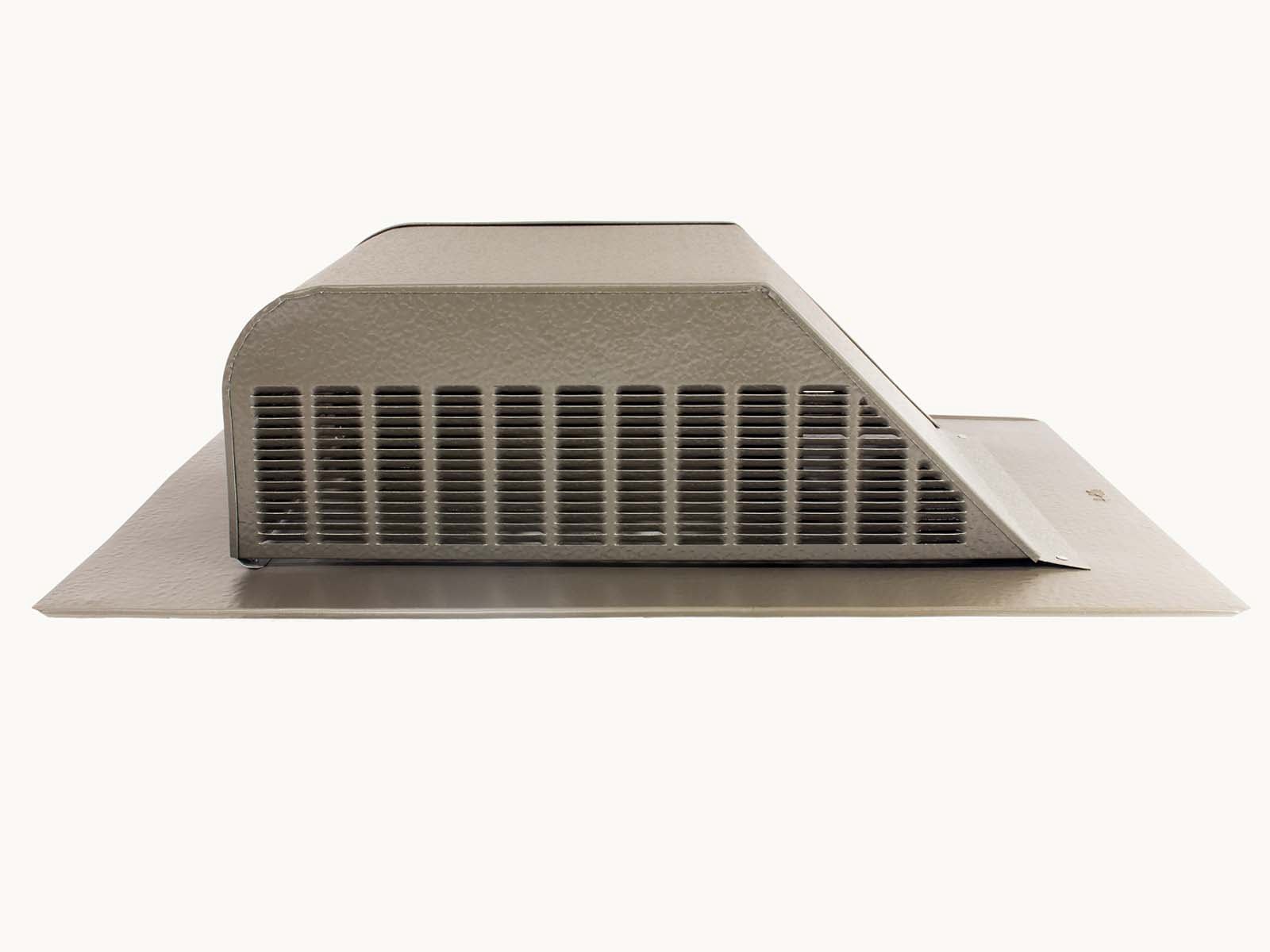 slide 4 of 6, Air Vent Weatherwood Aluminum Slant-back Roof Louver, 1 ct
