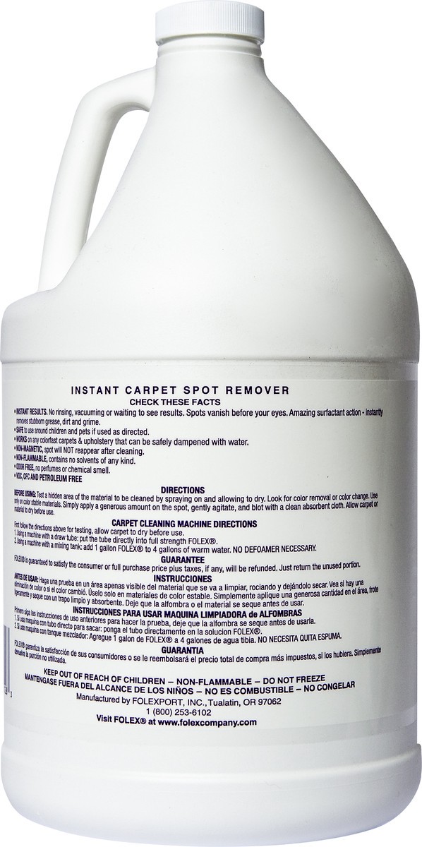 slide 6 of 6, Folex Instant Carpet Spot Remover 128 fl oz, 128 fl oz