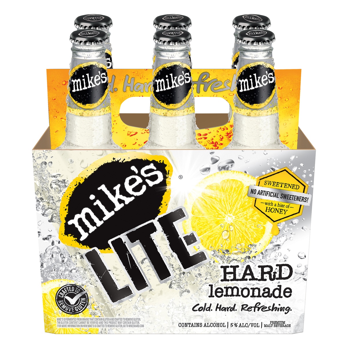 slide 1 of 2, Mike's Hard Light Lemonade, 6 ct; 11.2 oz