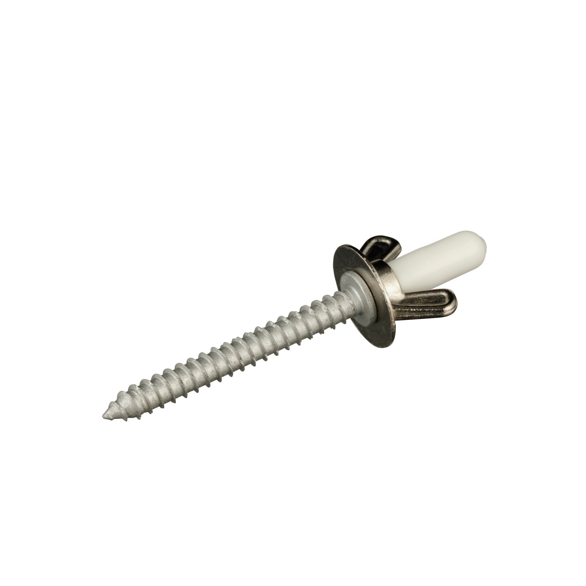 slide 4 of 6, Bertha 0.25-in x 2.25-in Grey Steel Hurricane Hardware kit, 1 ct