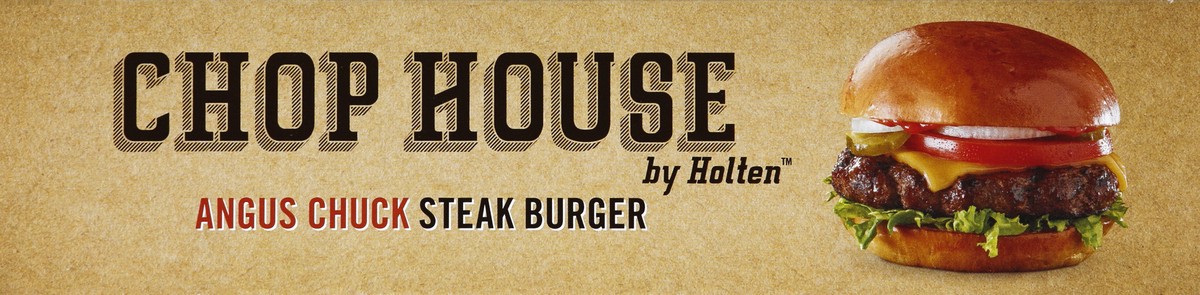 slide 4 of 13, Chop House by Holten Steak Burger 6 ea, 6 ct