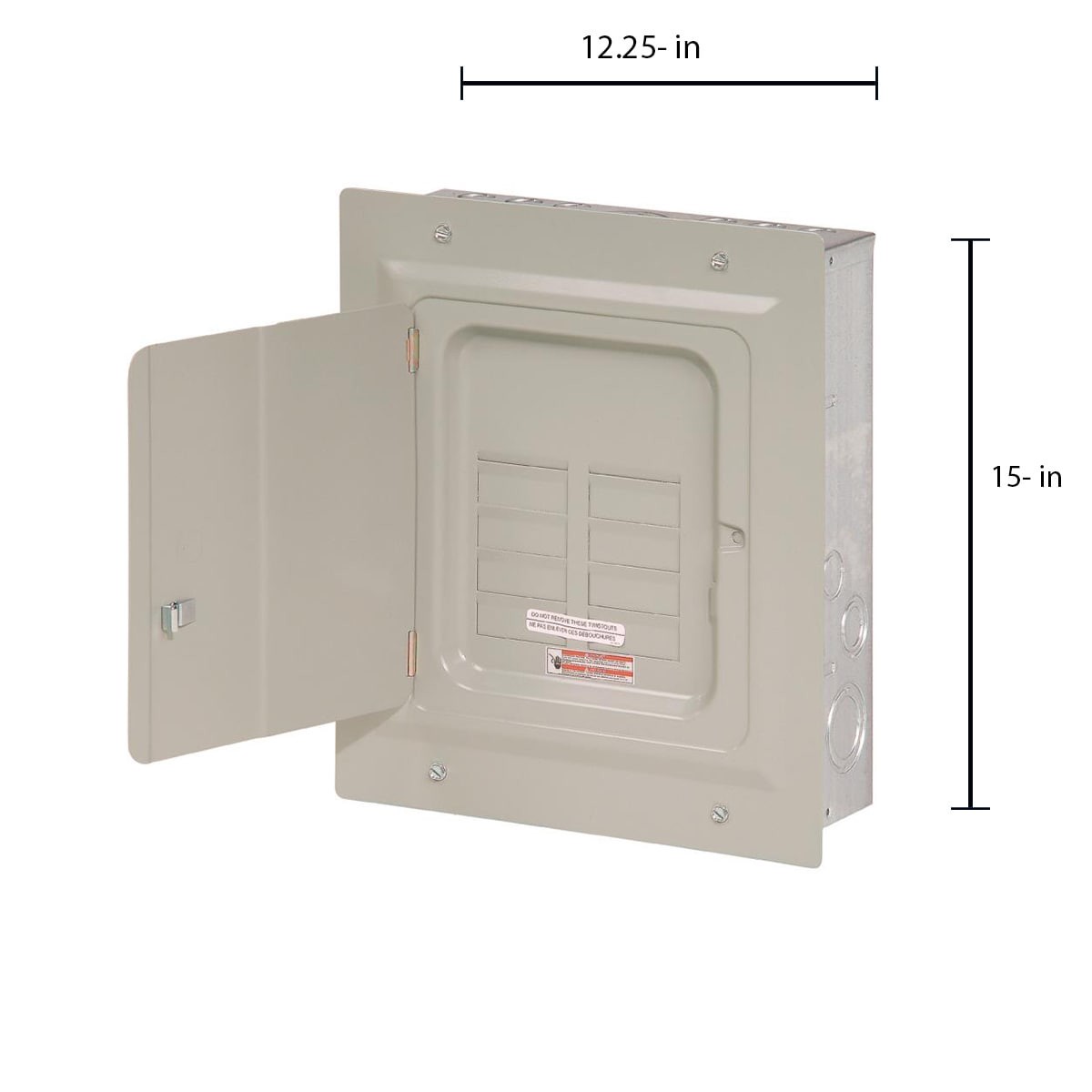 slide 2 of 6, Eaton Type BR 125 -Amp 6 -Spaces 12 -Circuit Indoor Main Lug Load Center, 1 ct