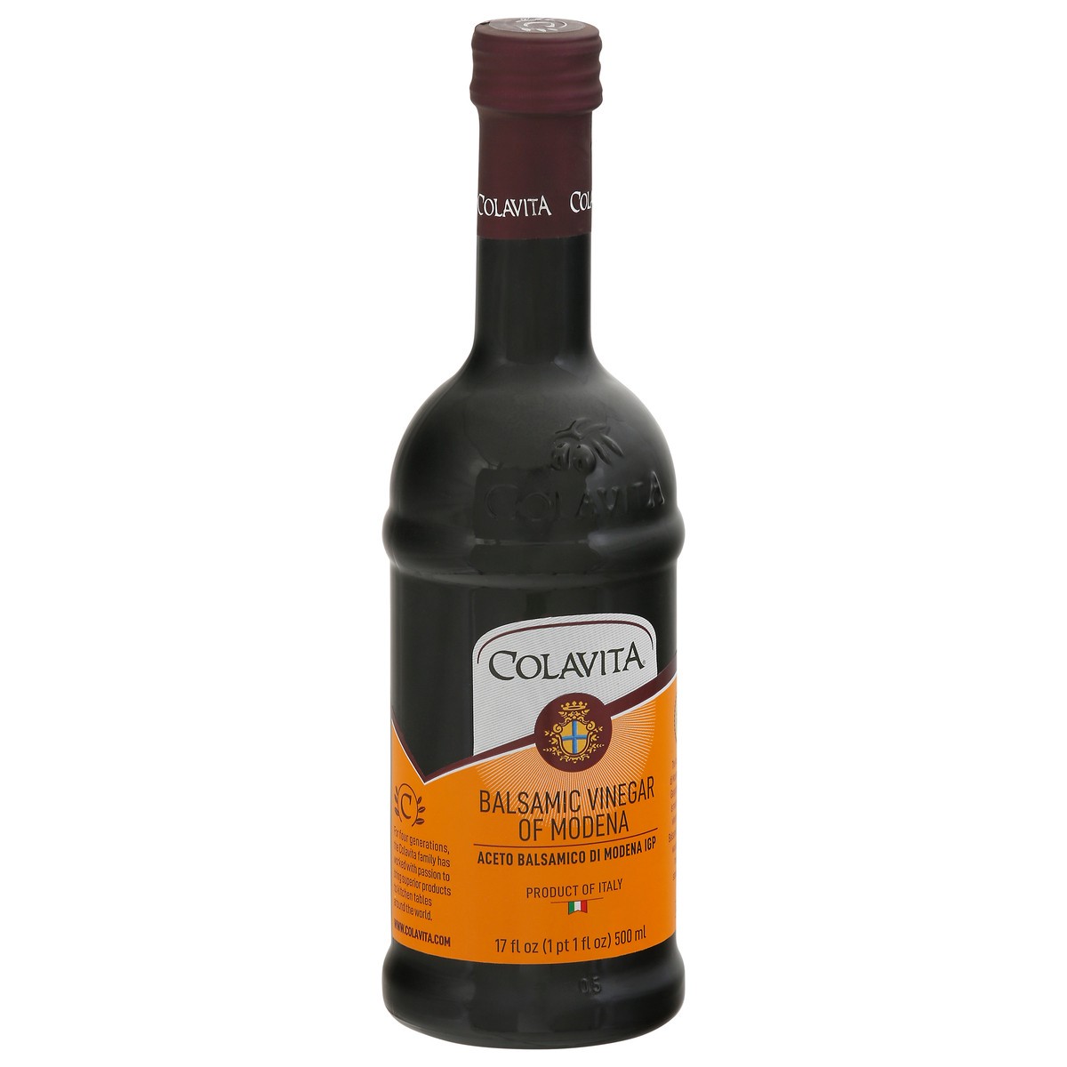 slide 8 of 9, Colavita Balsamic Vinegar of Modena IGP, 17 fl oz