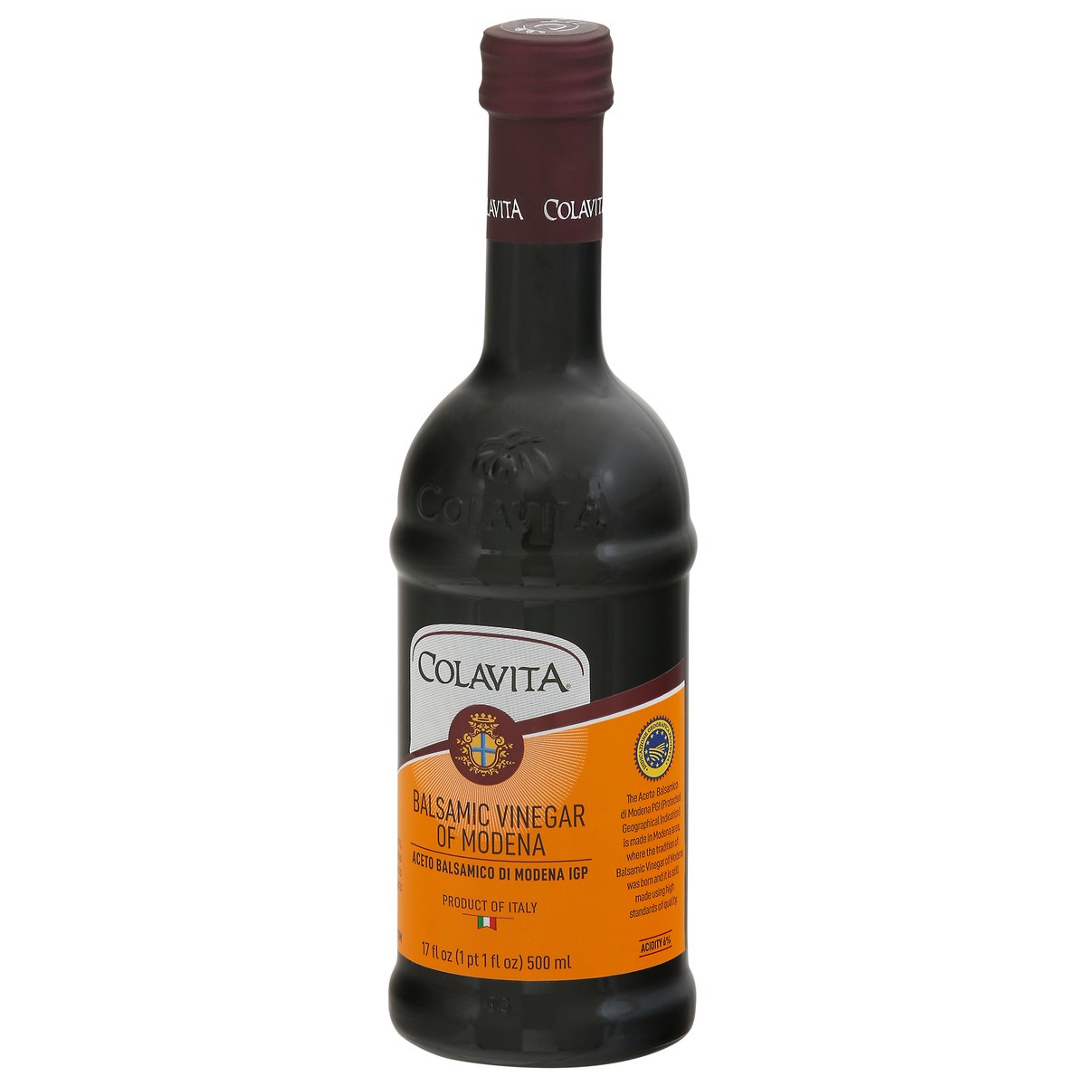 slide 3 of 9, Colavita Balsamic Vinegar of Modena IGP, 17 fl oz