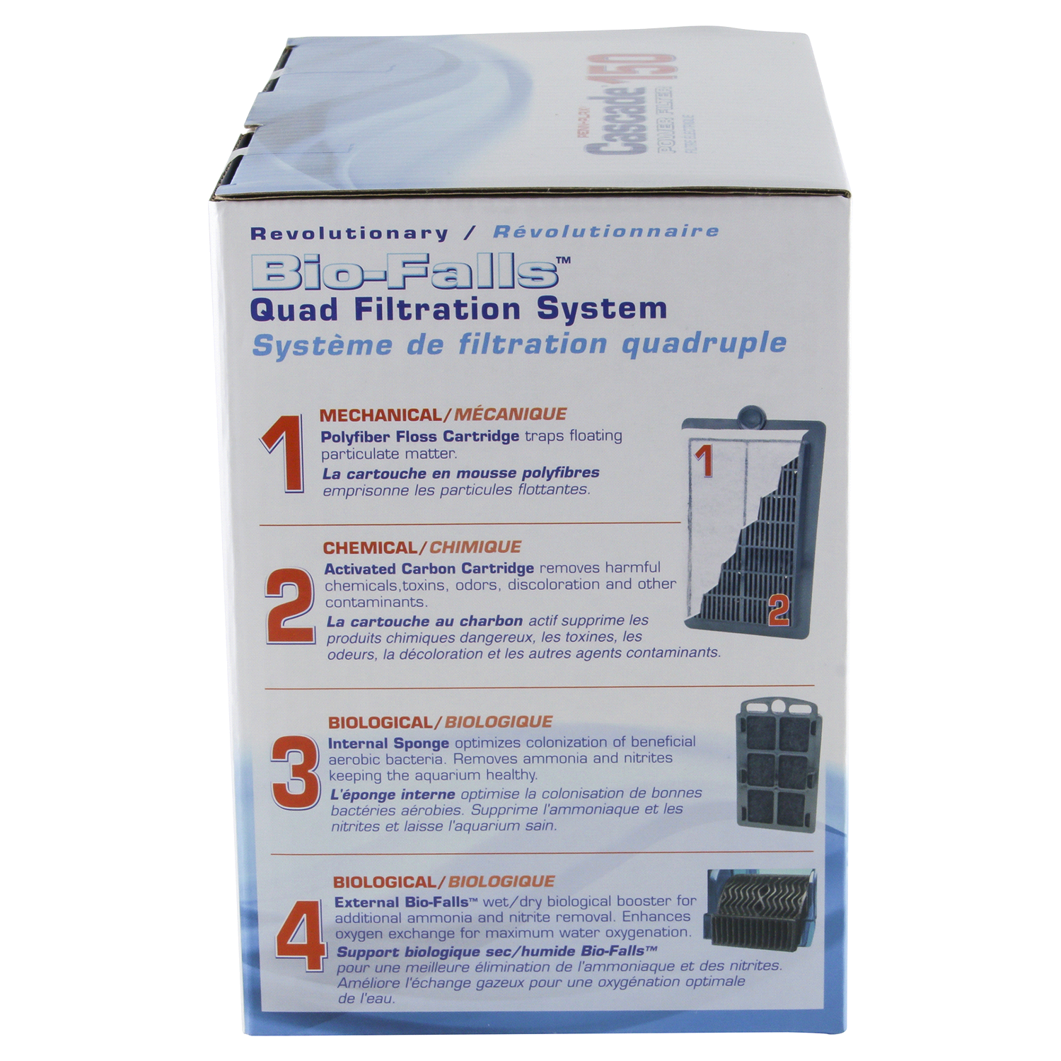 slide 2 of 4, Penn Plax Cascade Hang On Filter (up to 35 gal), 35 gal