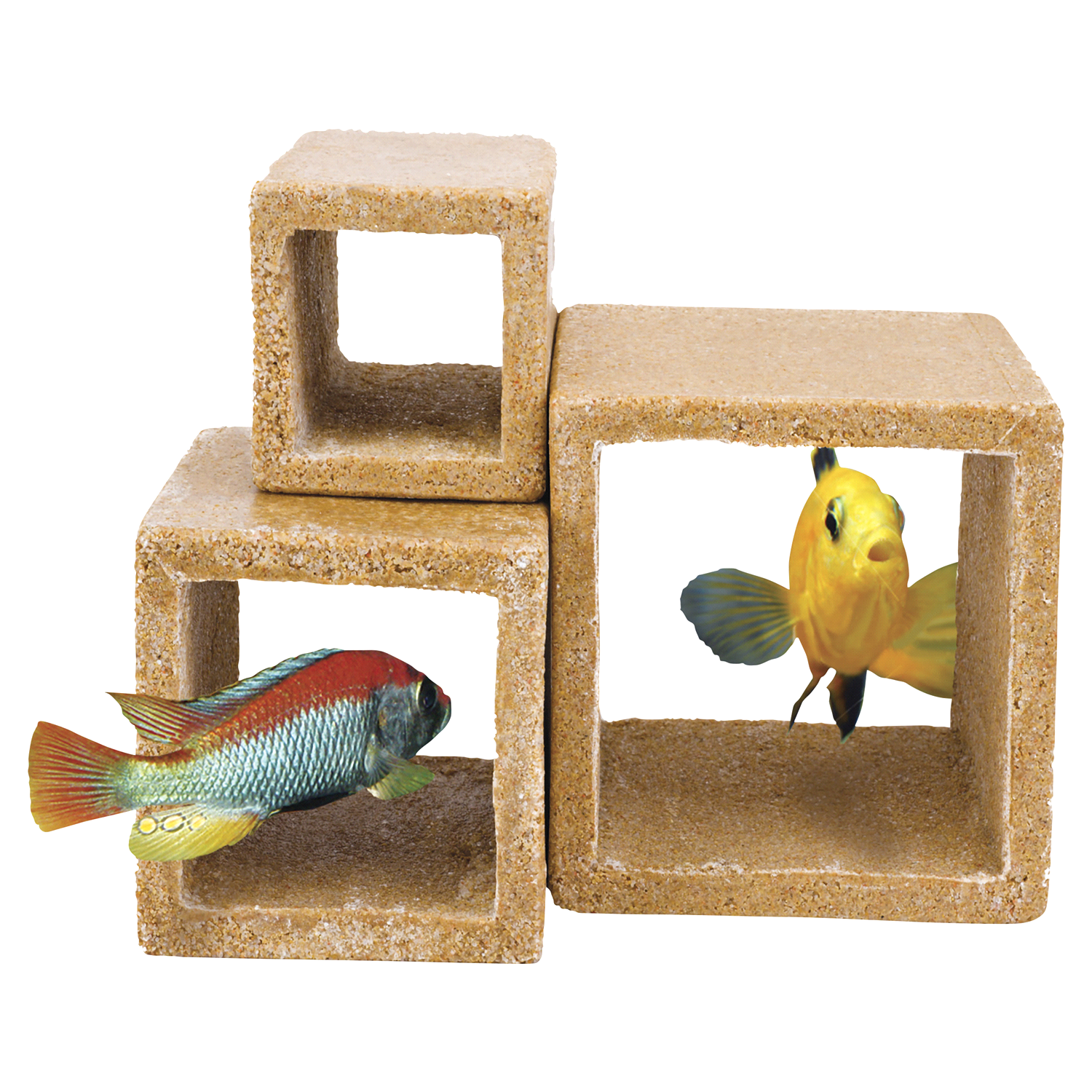 slide 2 of 2, Penn-Plax Hide-Away Cubes, 3 ct