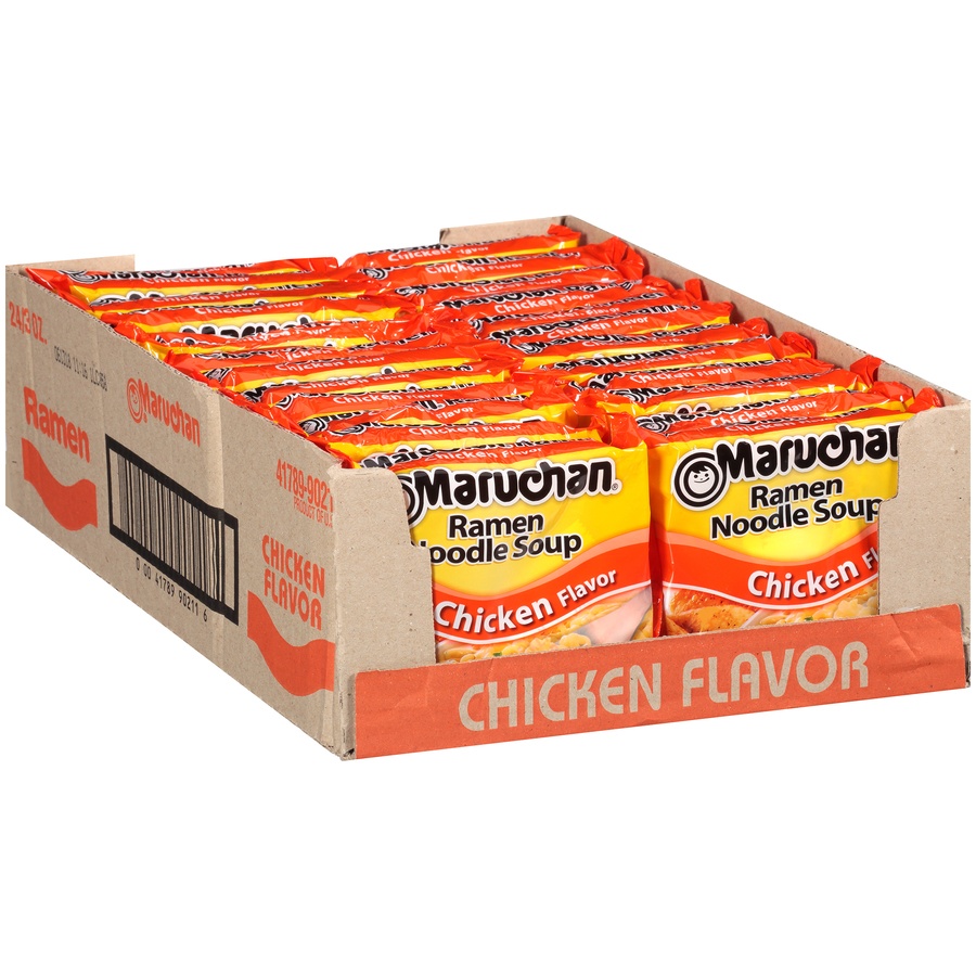 slide 6 of 7, Maruchaninc Chicken Ramen Noodle Soup, 3 oz