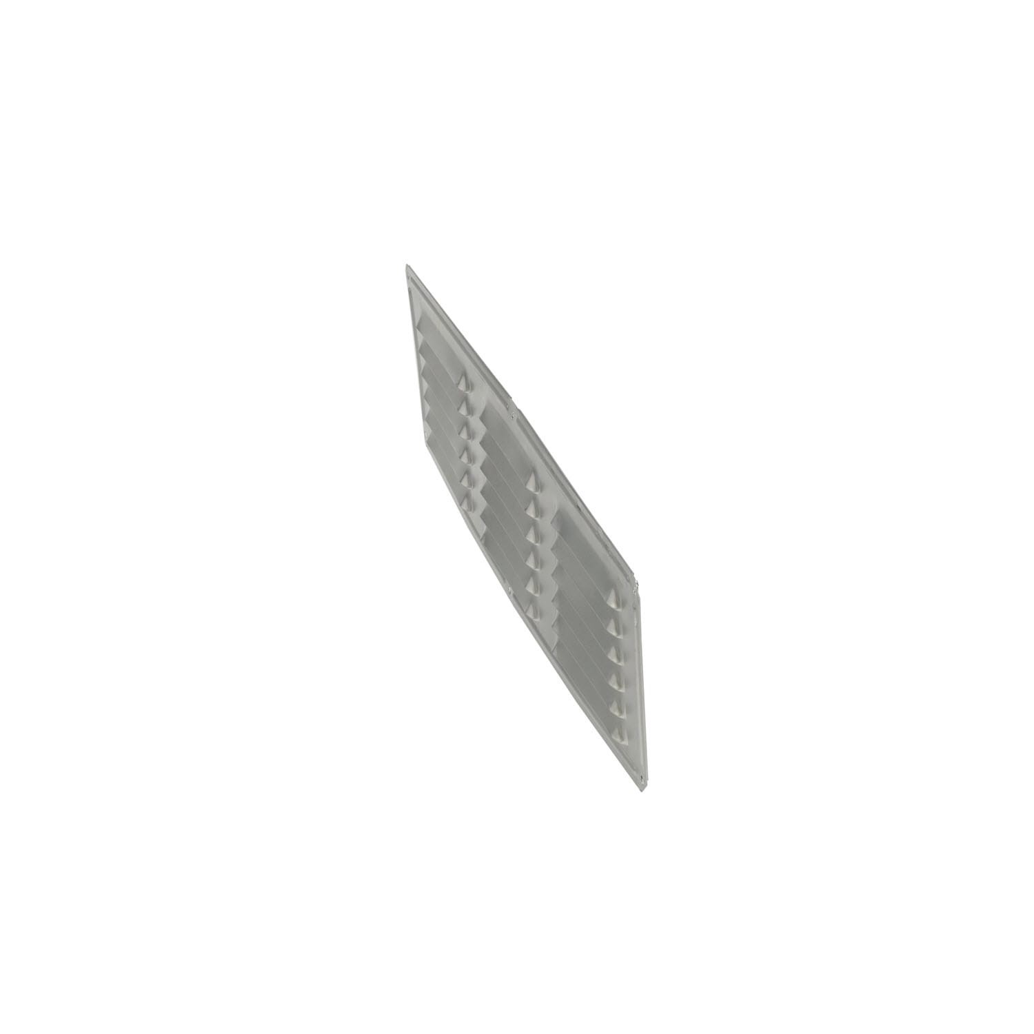 slide 4 of 6, Air Vent 4-in x 16-in Mill Aluminum Soffit Vent, 1 ct