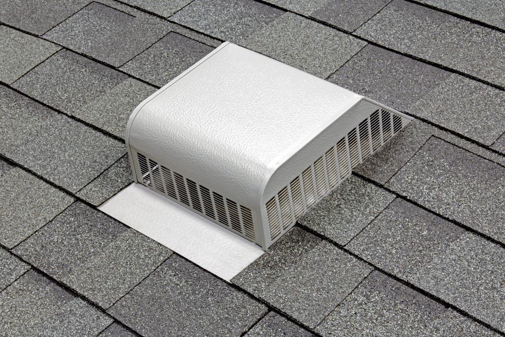 slide 2 of 6, Air Vent Gray Aluminum Slant-back Roof Louver, 1 ct