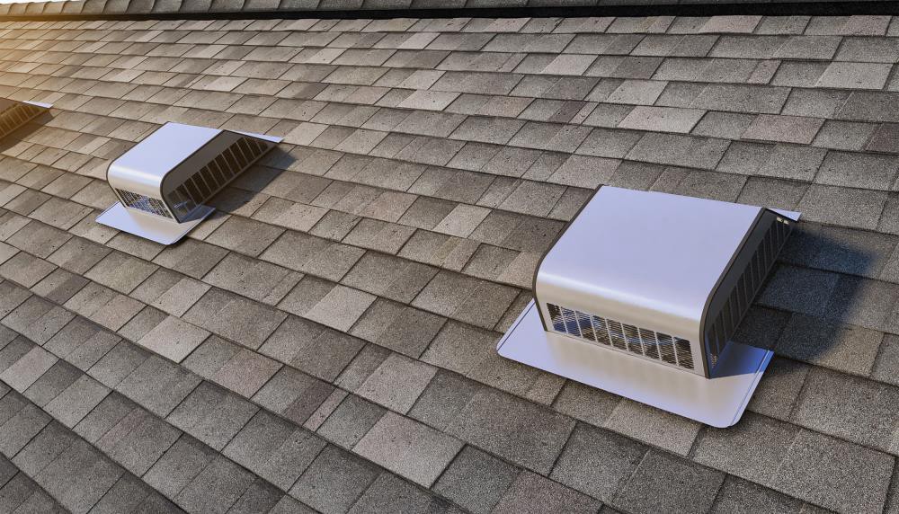 slide 4 of 6, Air Vent Gray Aluminum Slant-back Roof Louver, 1 ct