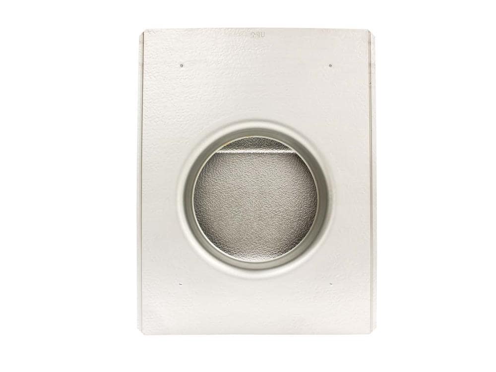 slide 6 of 6, Air Vent Gray Aluminum Slant-back Roof Louver, 1 ct