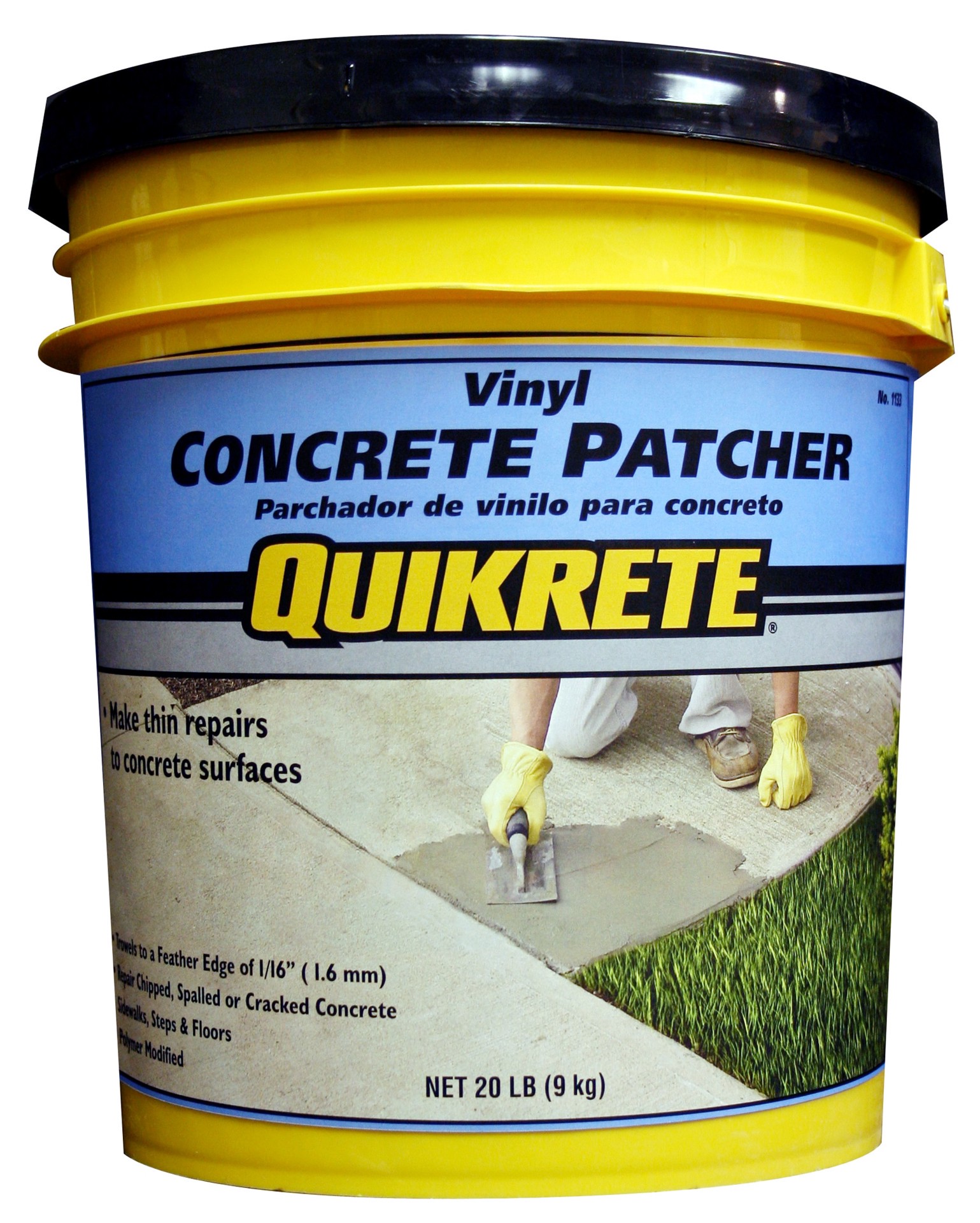 slide 1 of 4, QUIKRETE Vinyl Concrete 20.0 -lb Concrete Patch, 1 ct