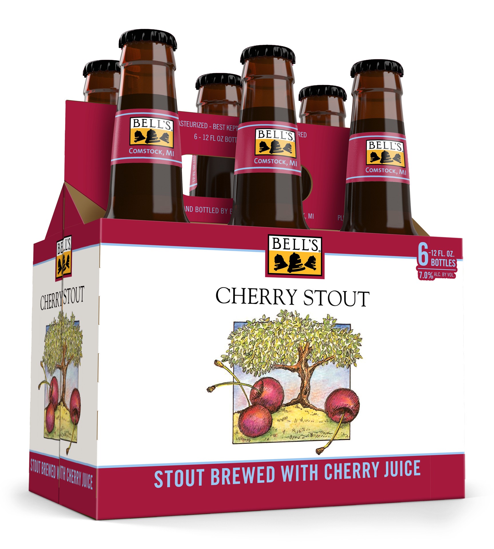 slide 3 of 4, Bell's Bells Cherry Stout Bottle, 6 ct; 12 oz