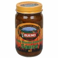 slide 1 of 1, Bueno Foods Hot Green Chile Sauce, 16 oz