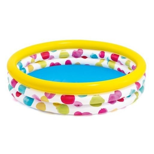 slide 1 of 1, Intex Wild Geometry Inflatable Pool, 66 in x 15 in