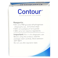 slide 4 of 5, Contour Blood Glucose Test Strips, 25 ct