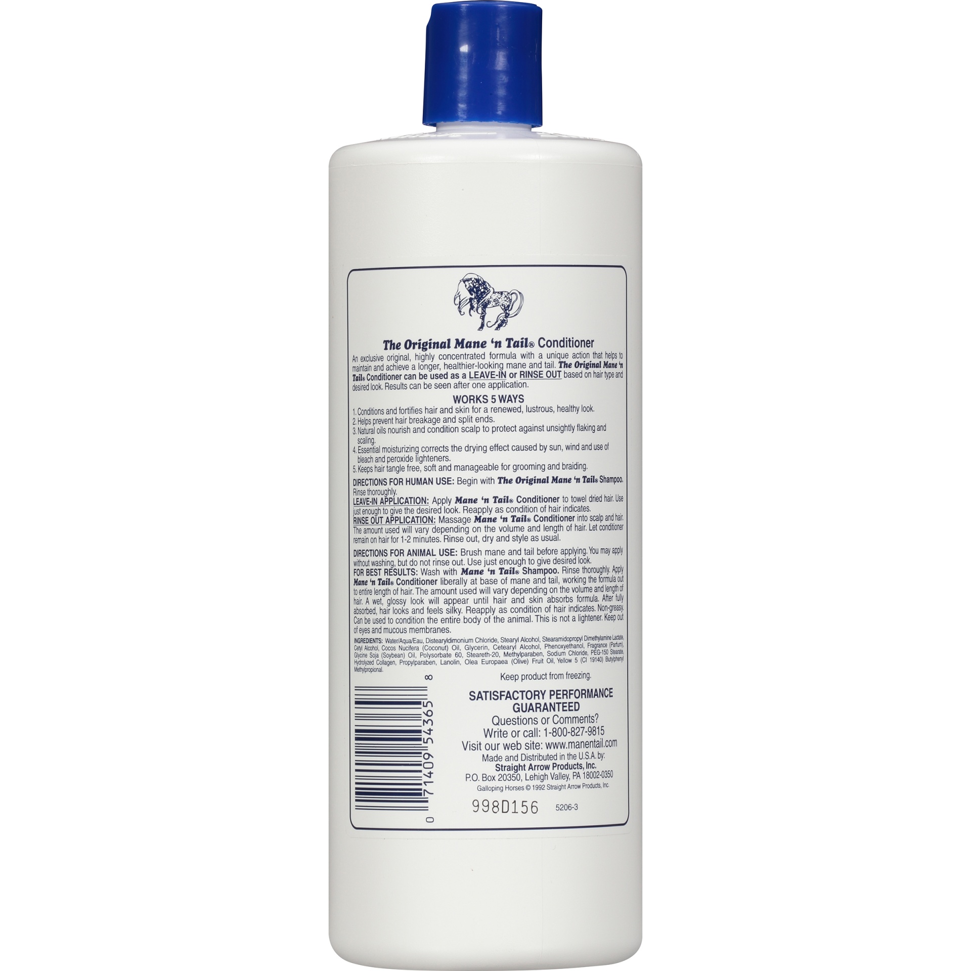 slide 2 of 5, Mane 'n Tail The Original Moisturizer-Texturizer Conditioner 32 oz, 32 oz