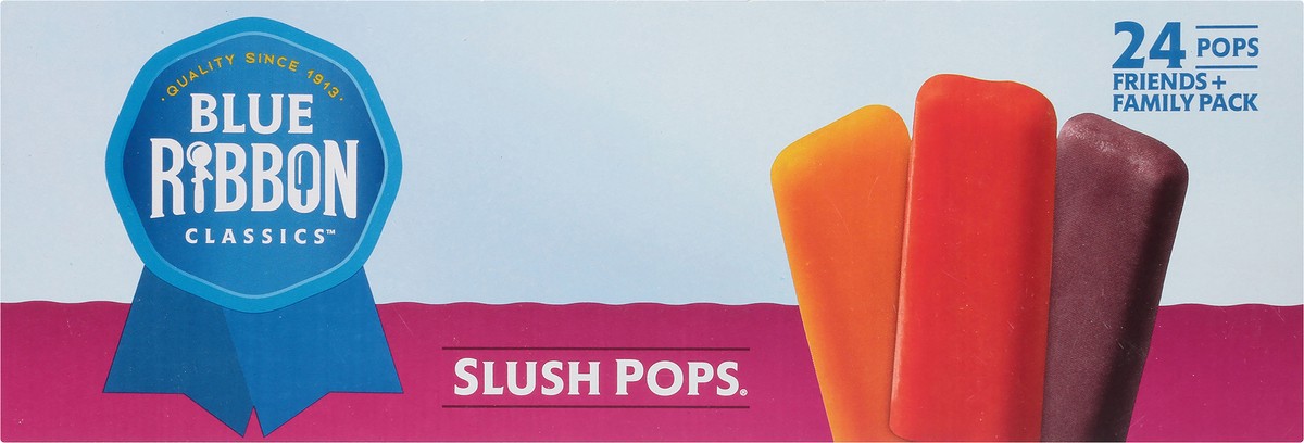 slide 11 of 12, Blue Ribbon Classics Friends + Family Pack Slush Pops 24 - 1.75 fl oz Packs, 24 ct