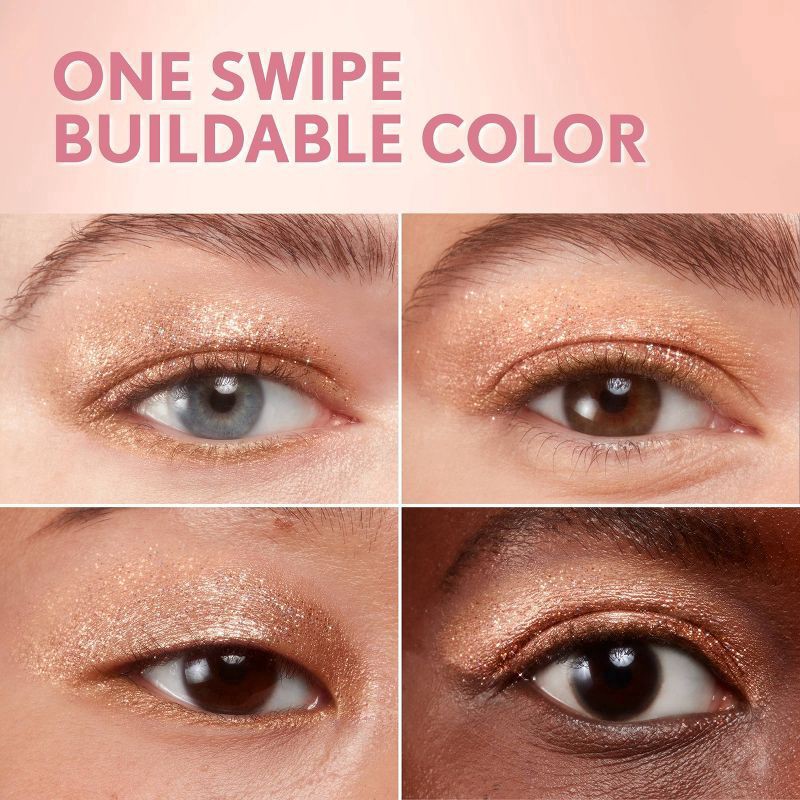 slide 7 of 10, CoverGirl Exhibitionist Kelsea Ballerini Liquid Glitter Eyeshadow, 0.13 oz