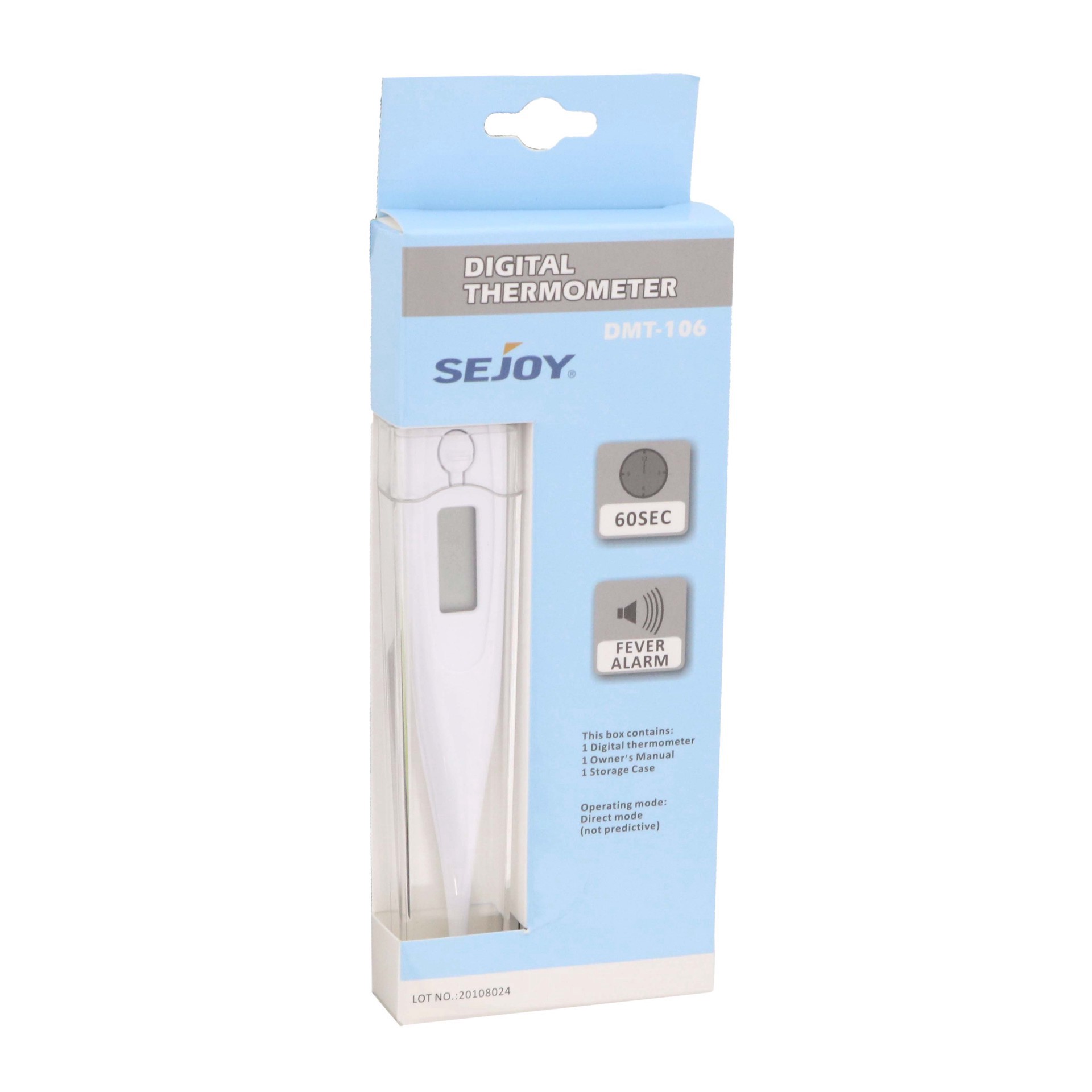 slide 1 of 1, Sejoy Digital 60 Second Thermometer, 1 ct