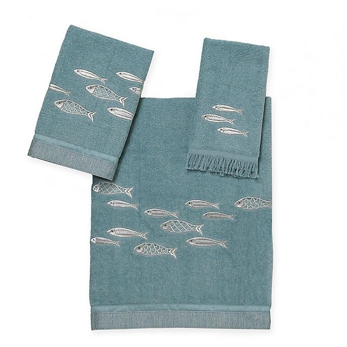 slide 1 of 1, Avanti Nantucket Fingertip Towel - Mineral, 1 ct