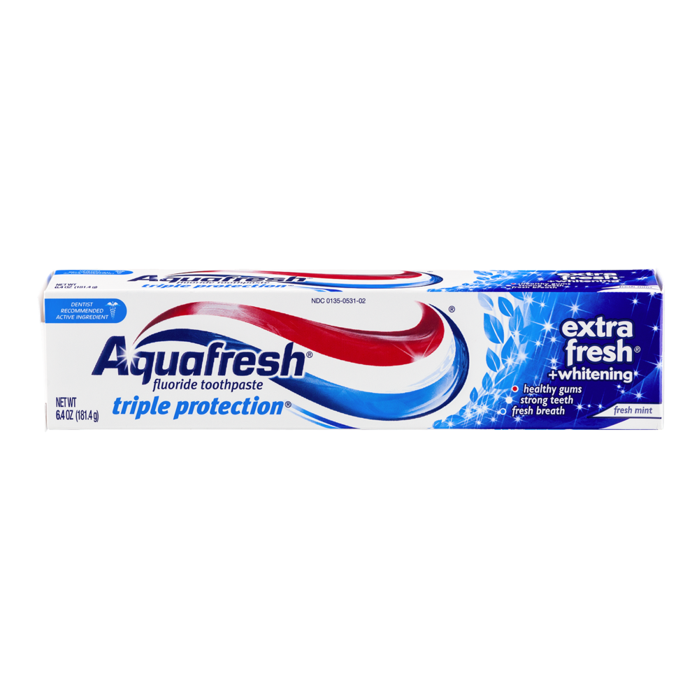 slide 1 of 1, Aquafresh Ex Fresh, 6.4 oz