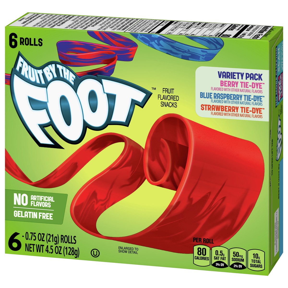 slide 8 of 9, Fruit by the Foot Fruit Flavored Snacks, Variety Pack, 4.5 oz, 6 ct, 6 ct