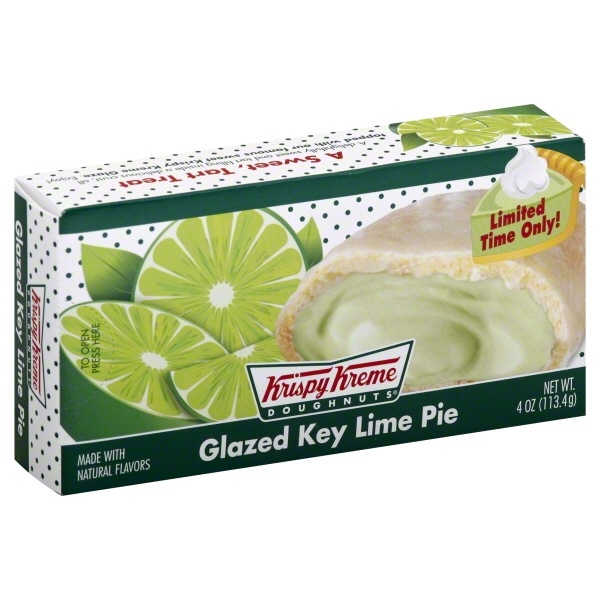 slide 1 of 1, Krispy Kreme Glazed Seasonal Pies, 4 oz