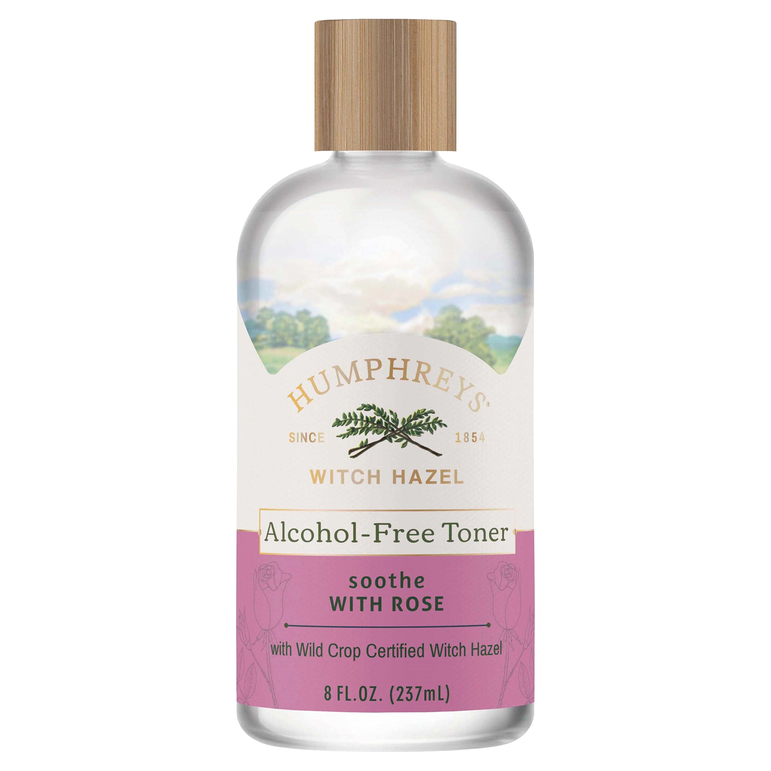 slide 1 of 2, Humphrey's Soothe Alcohol-Free Toner with Rose 8 oz, 8 oz