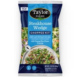 Taylor Farms Steakhouse Wedge Chopped Salad Kit