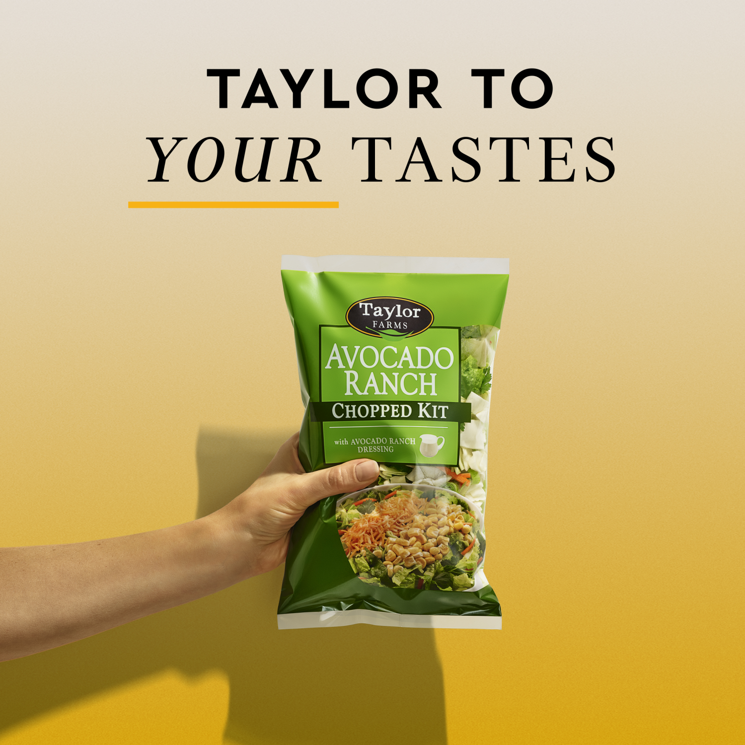 slide 5 of 5, Taylor Farms Avocado Ranch Chopped Kit 1 ea, 12.8 oz