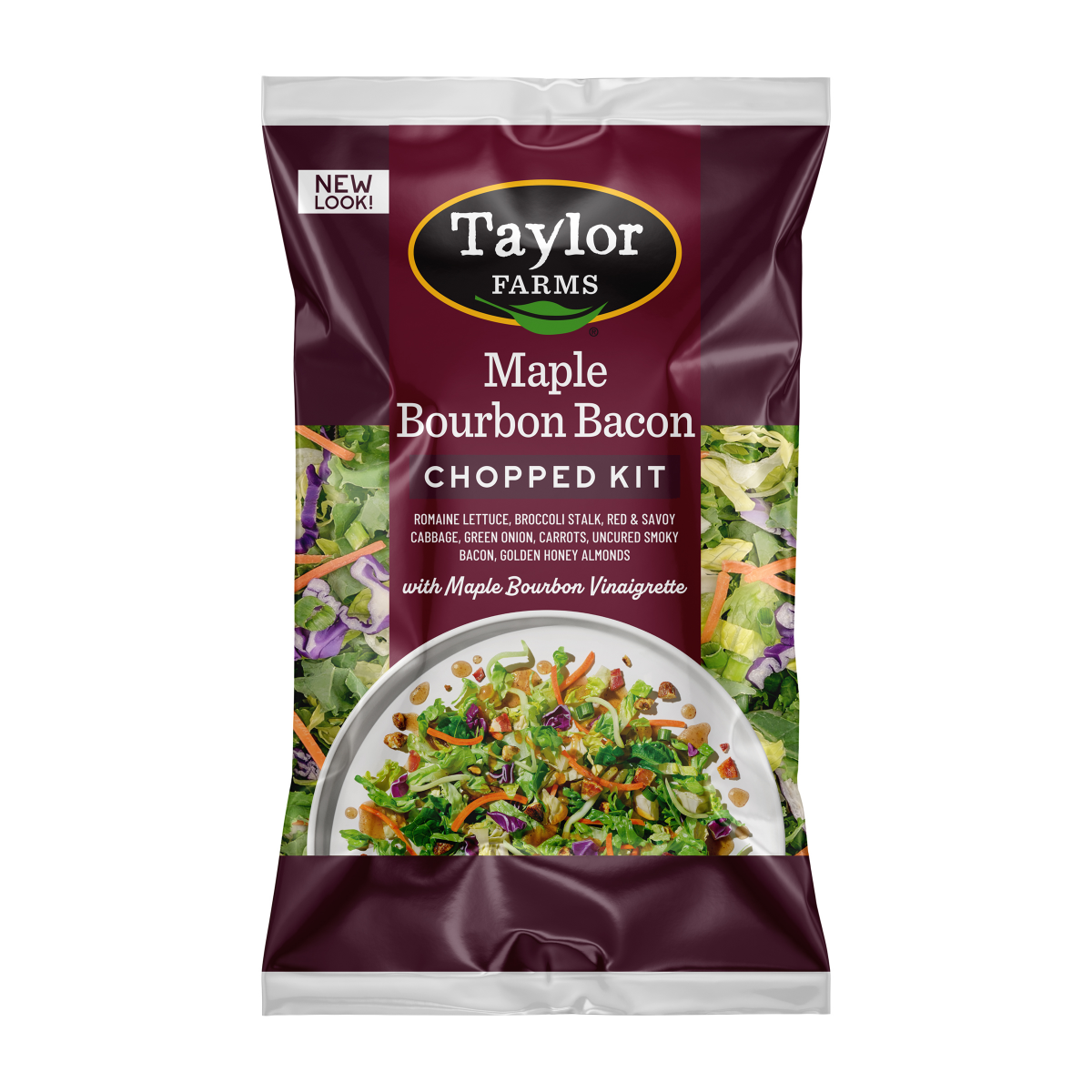 slide 1 of 29, Taylor Farms Chopped Salad Kit, Maple Bourbon Bacon, 13.3 oz, 13.3 oz