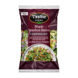 Taylor Farms Chopped Salad Kit, Maple Bourbon Bacon, 12.8 Oz