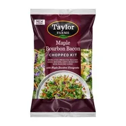 Taylor Farms Chopped Salad Kit, Maple Bourbon Bacon