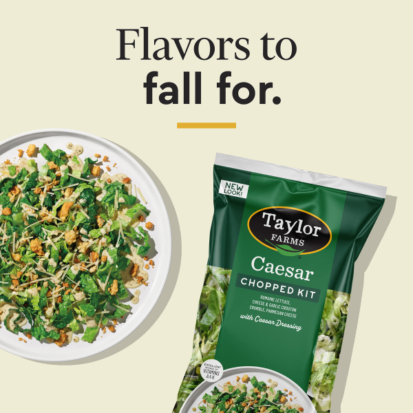 slide 12 of 25, Taylor Farms Caesar Chopped Salad Kit, 11.15 oz, 11.15 oz