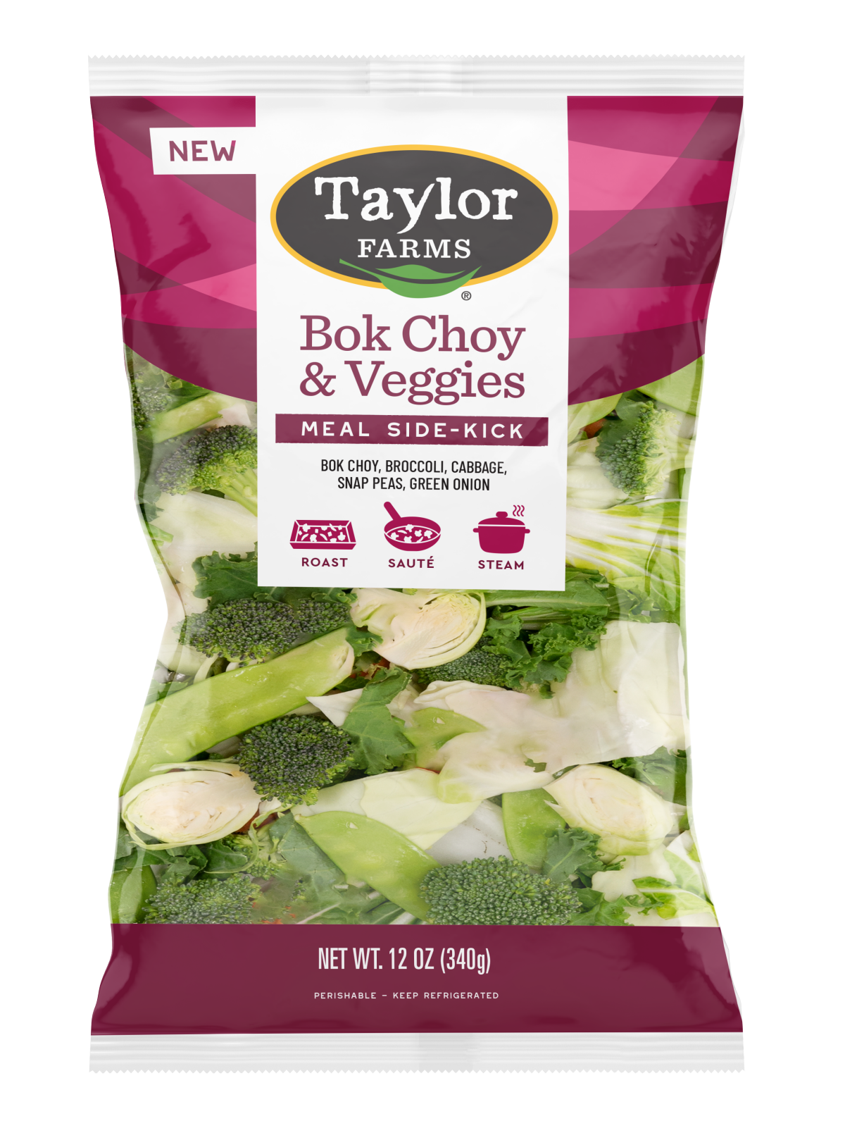 slide 1 of 1, Taylor Farms Bok Choy & Veggies meal side-kick 12 oz, 12 oz