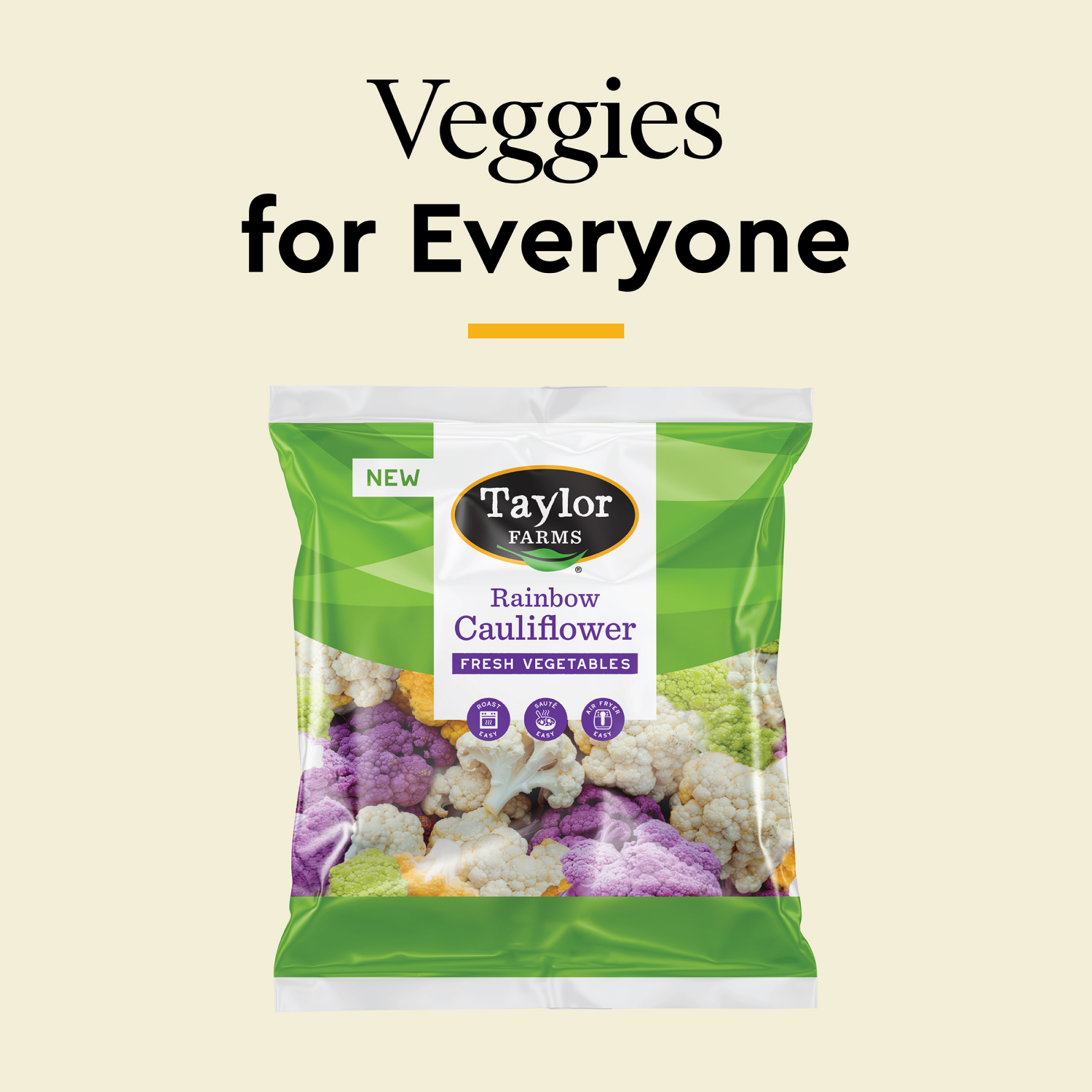 slide 3 of 5, Taylor Farms Rainbow Cauliflower, 10 oz