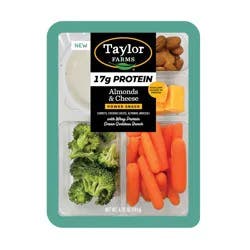 Taylor Farms Protein Almonds & Cheese Snack Tray