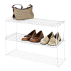 slide 4 of 13, Whitmor Long Stacking Shelf - White, 1 ct