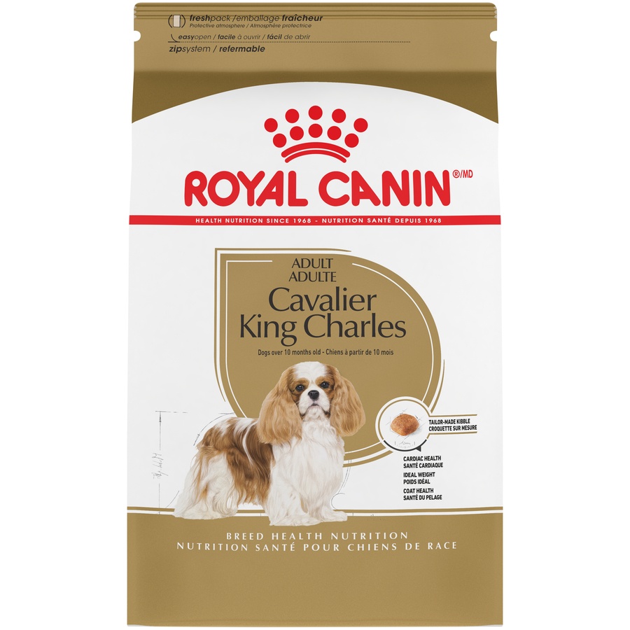 slide 1 of 9, Royal Canin Breed Health Nutrition Cavalier King Charles Adult Dry Dog Food, 3 lb
