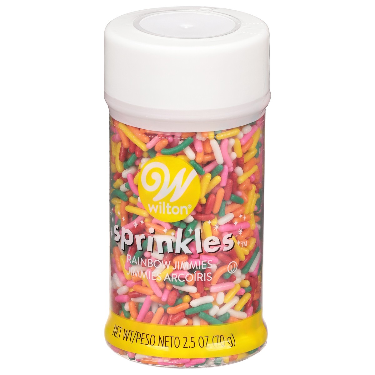 slide 8 of 9, Wilton RAINBOW JIMMIES BOTTLE, 2.5 oz