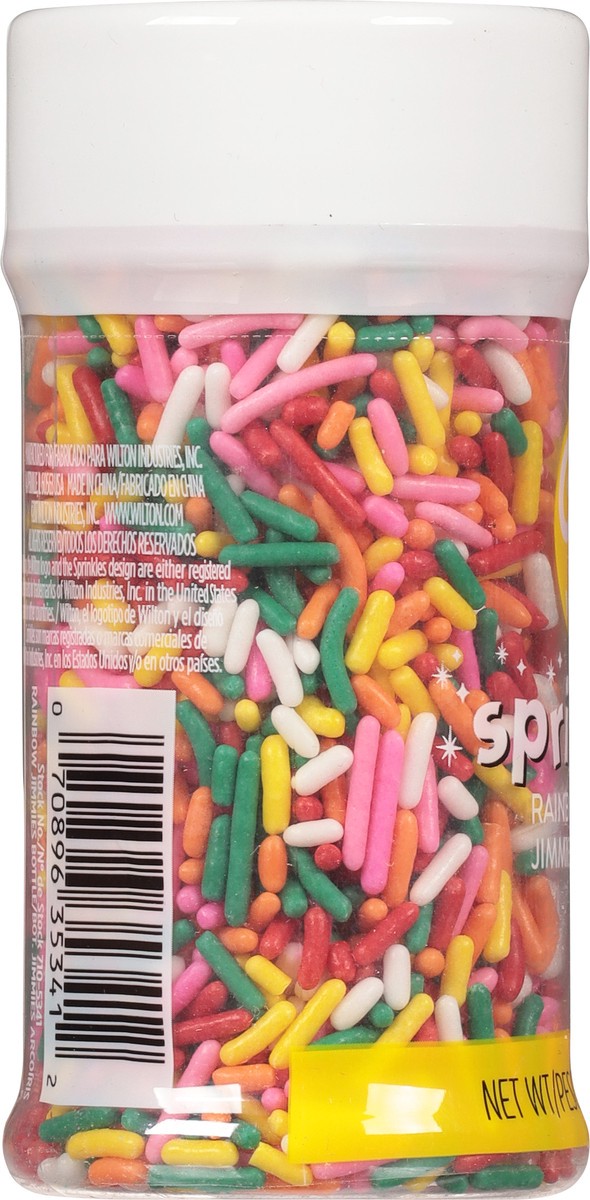 slide 3 of 9, Wilton RAINBOW JIMMIES BOTTLE, 2.5 oz