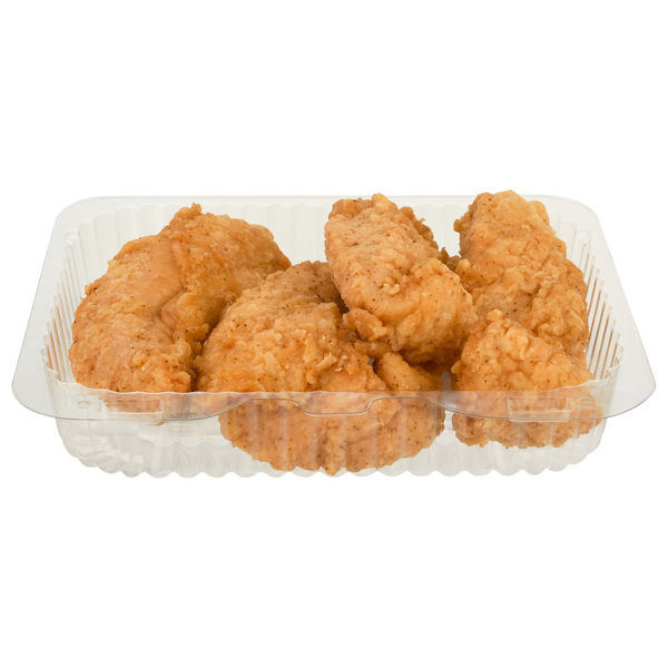 slide 1 of 1, Giant Mild Hand-Breaded Fried Chicken Tenders (Hot Avail.12pm - 8pm), 4 ct