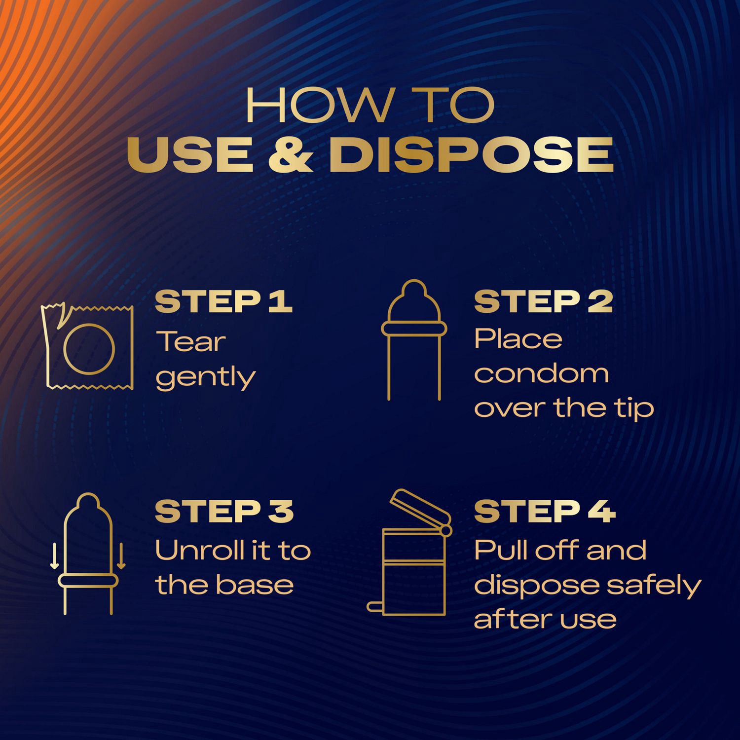 slide 3 of 10, Durex Intense Premium Non-Latex Nitrile Condoms 3 Each, 3 ct