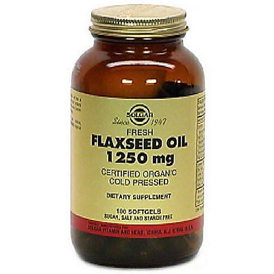 slide 1 of 1, Solgar Flaxseed Oil Softgels, 100 ct