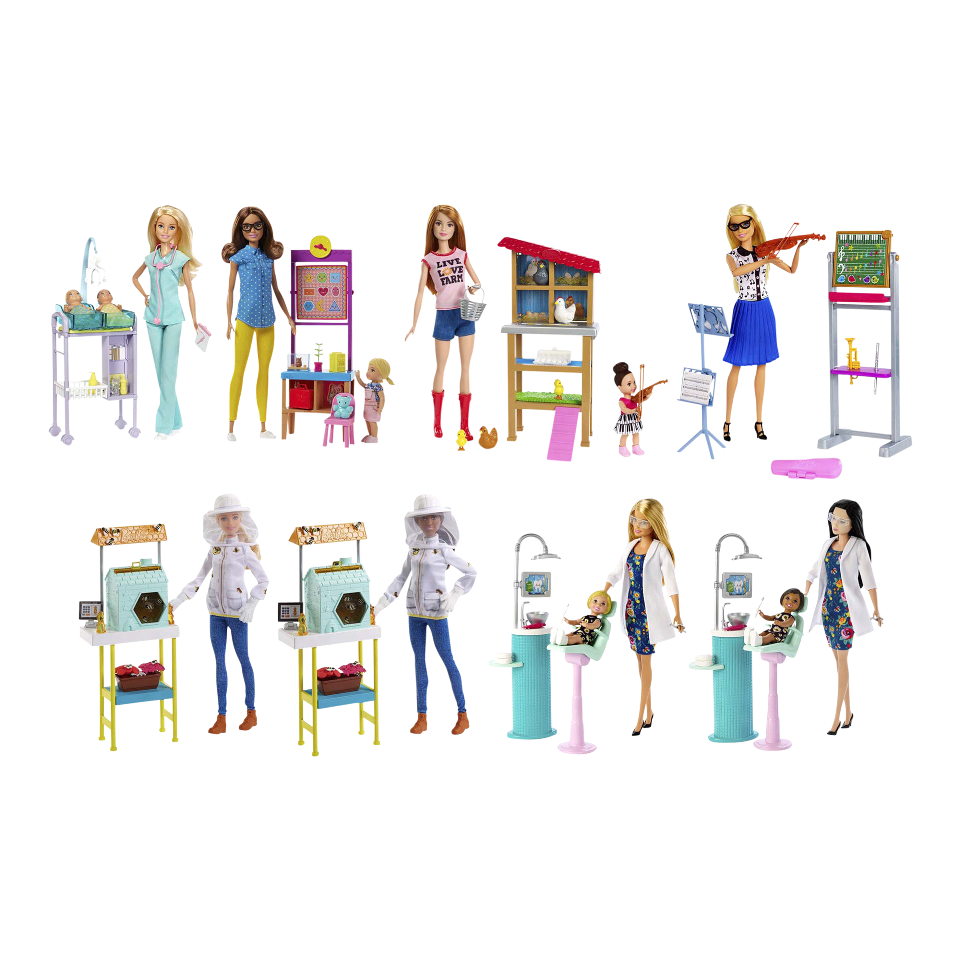 slide 8 of 17, Barbie Career Playset Assortment, 1 ct