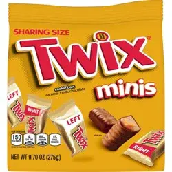 TWIX Caramel Cookie Chocolate Candy Bar, Sharing Size - 9.7oz