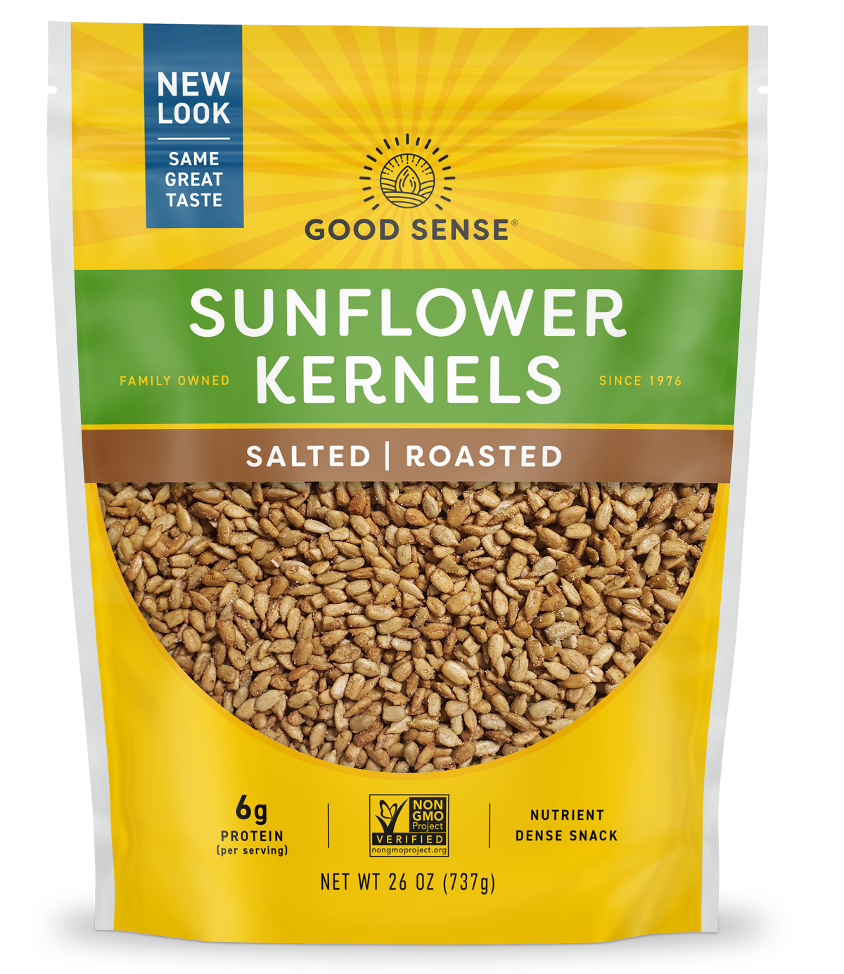 slide 1 of 1, Good Sense Sunflower Nuts Roasted and Salted, 26 oz, 26 oz