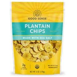 Good Sense with Sea Salt Plantain Chips 5 oz